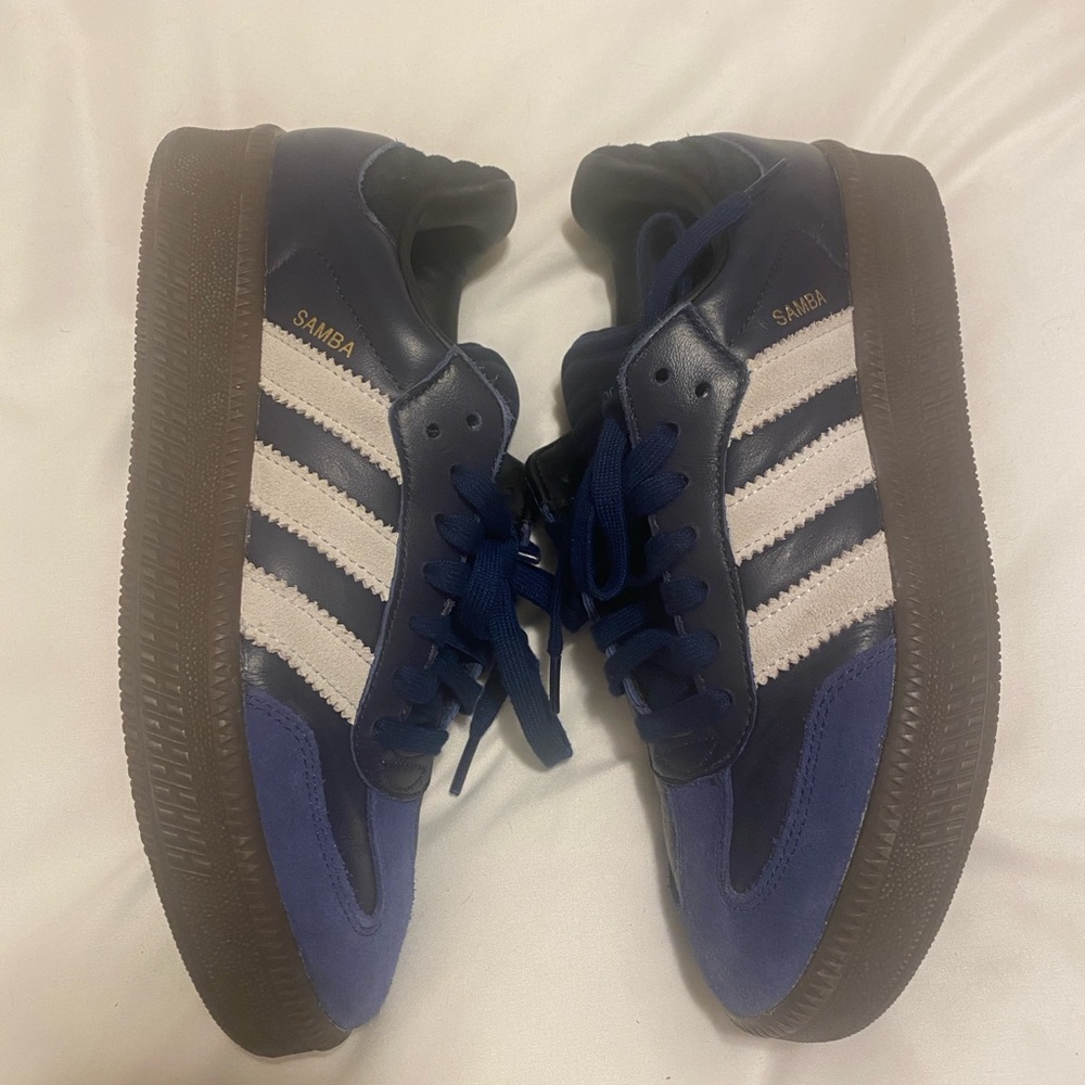 Adidas Navy Samba XLG Shoes
